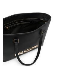LOVE MOSCHINO BOLD BAG Geanta de cumparaturi pe umar negru - Genți femei - 4