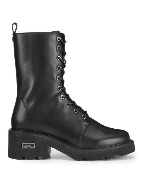 GRACE Botine din piele negru - Pantofi femei