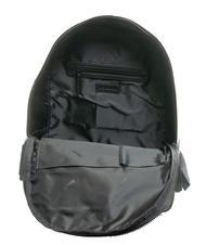 POLLINI LOGO EMBOSSED Rucsac rotund din p&acirc;nză acoperită maro / crem - Serviete birou - 5