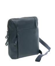 PIQUADRO MACBETH Geanta din piele extensibila albastru - Genți de umăr bărbați - 2