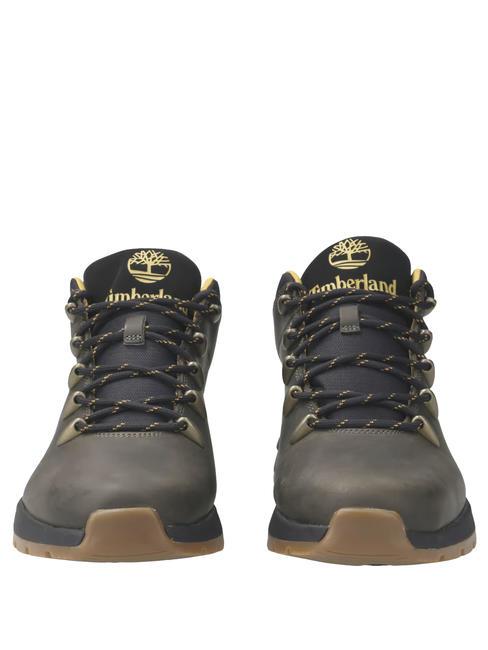 STRINT TREKKER Cizme de piele stâncă castel - Pantofi bărbați