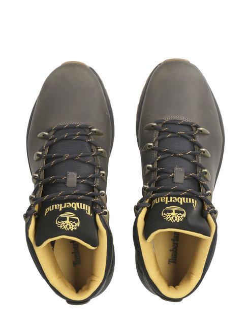 STRINT TREKKER Cizme de piele stâncă castel - Pantofi bărbați