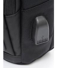 SPALDING BULLY Rucsac cu un singur umăr negru - Genți de umăr bărbați - 3