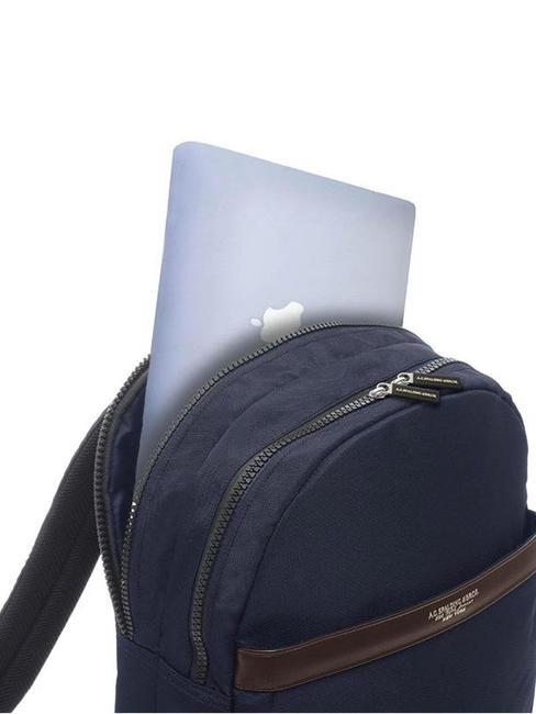 SMART ROUND Rucsac pentru PC de 15,6 inchi albastru - Rucsacuri pentru laptop
