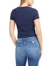 GUESS MINI TRIANGLE Tricou slim fit albastru &icirc;nnegrit - tricou - 2