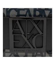 ARMANI EXCHANGE LOGO ALL OVER Case de cameră bej/negru - Genți femei - 4