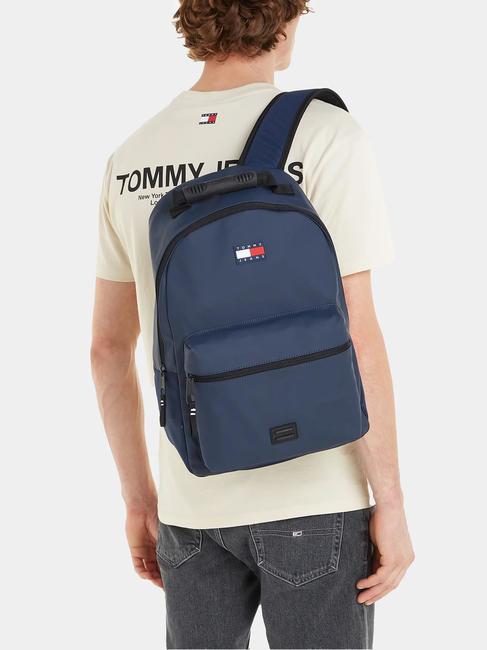 TH JEANS TO GO Rucsac pentru laptop de 15,6". marina crepusculară - Rucsacuri pentru laptop