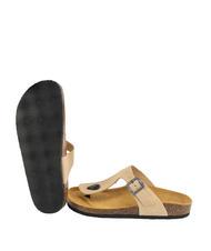 DOCKSTEPS VEGA Sandale tanga din piele intoarsa taupe - Pantofi femei - 5