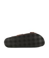 DOCKSTEPS VEGA Sandale din piele cu catarama dubla maro inchis - Pantofi bărbați - 5