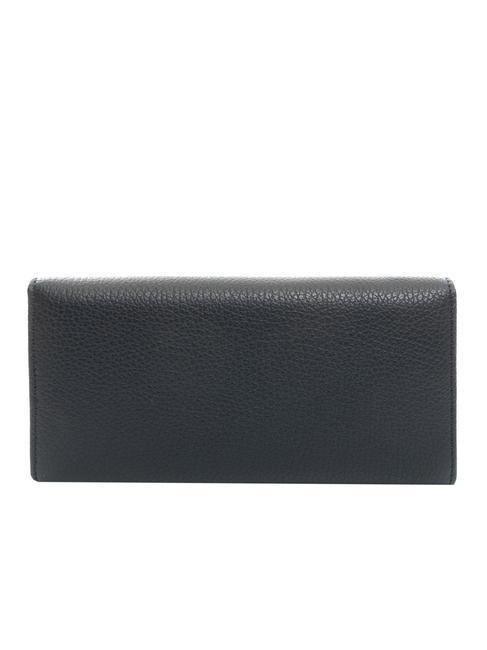 DOT Portofel mare din piele texturată dARKBlue - Portofele femei