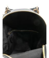 COCCINELLE ALPHA Rucsac din piele texturată negru - Genți femei - 5