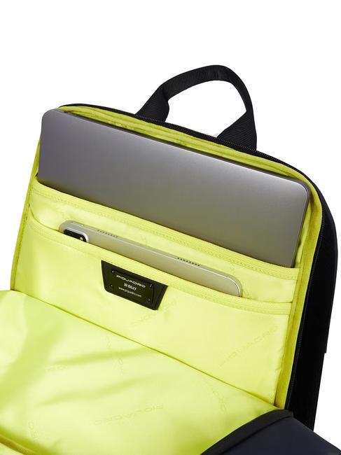 CORNER Rucsac din material cauciucat, suport laptop de 14". albastru - Rucsacuri pentru laptop