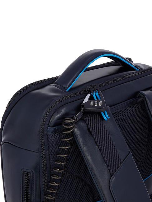 B2 REVAMP Rucsac din piele pentru PC 15'' albastru - Rucsacuri pentru laptop