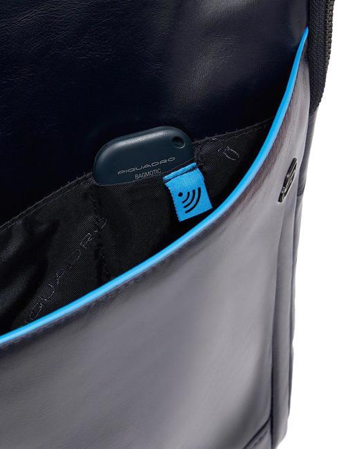 B2 REVAMP Rucsac din piele pentru PC 15'' albastru - Rucsacuri pentru laptop