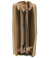 TWINSET T OVAL Portofel cu fermoar maro nuci pecan - Portofele femei - 2