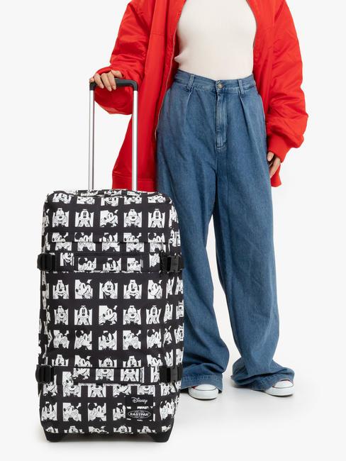 TRANSIT'R M x DISNEY 100 Cărucior de mărime medie chipuri de mickey - Trolere semirigide