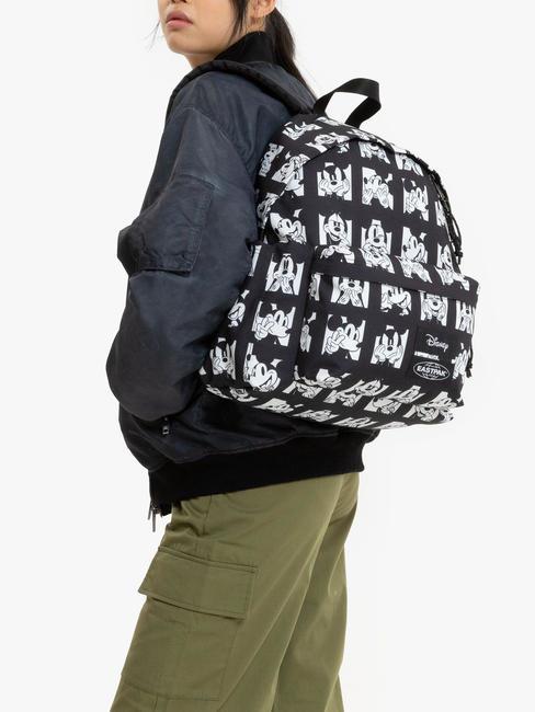 PADDED DAY PAK'R DISNEY x 100 Rucsac pentru laptop de 14". chipuri de mickey - Rucsacuri pentru școală și timp liber