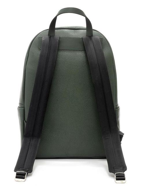 TOURIST Rucsac pentru PC de 15", din piele padure verde - Rucsacuri pentru laptop