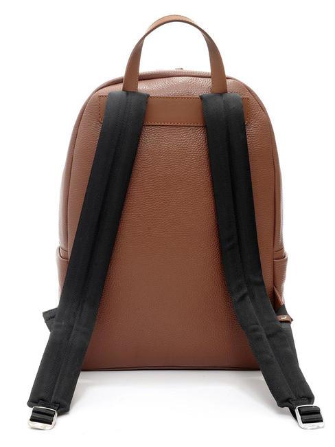 TOURIST Rucsac pentru PC de 15", din piele Maro - Rucsacuri pentru laptop