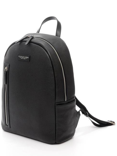 TOURIST Rucsac pentru PC de 15", din piele negru - Rucsacuri pentru laptop