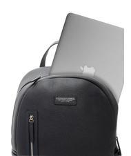 SPALDING TOURIST Rucsac pentru PC de 15", din piele negru - Rucsacuri pentru laptop - 4