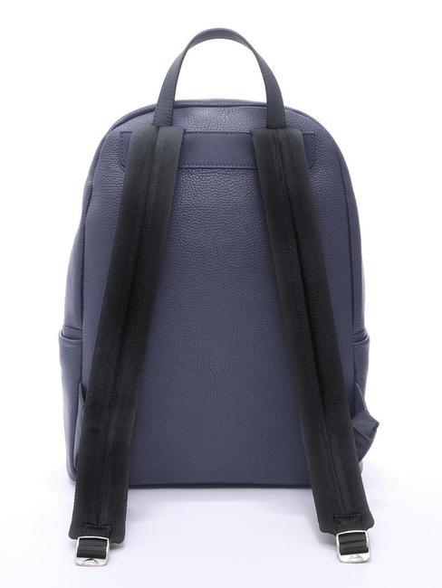 TOURIST Rucsac pentru PC de 15", din piele albastru - Rucsacuri pentru laptop