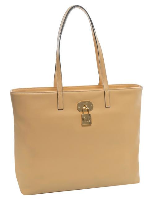 T LOCK Geanta de umar maro nuci pecan - Genți femei