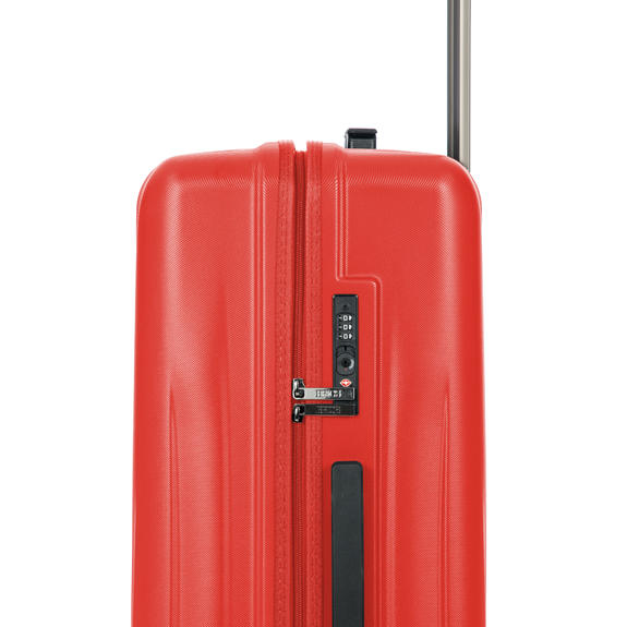 CERVIA Set cărucior 3 cabine+mediu+mare roșu - Set trolere