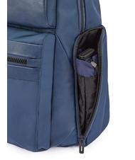 PIQUADRO WOODY Rucsac din piele și material textil pentru computer de 15,6". albastru - Rucsacuri pentru laptop - 5