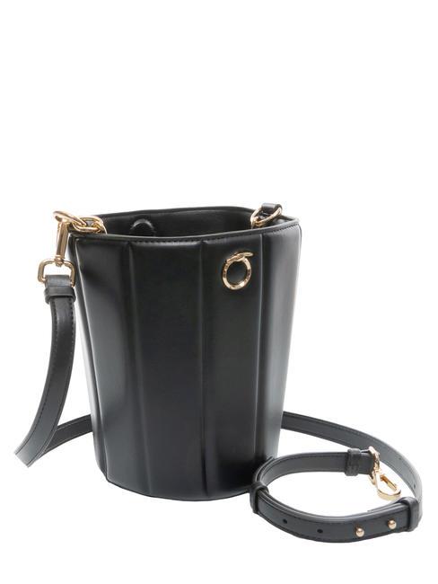 DUNE BUCKET Geantă găleată cu curea de umăr BLACK - Genți femei