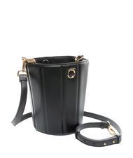 TRUSSARDI DUNE BUCKET Geantă găleată cu curea de umăr BLACK - Genți femei - 2