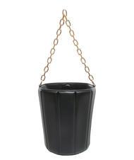 TRUSSARDI DUNE BUCKET Geantă găleată cu curea de umăr BLACK - Genți femei - 3