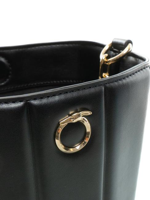 DUNE BUCKET Geantă găleată cu curea de umăr BLACK - Genți femei