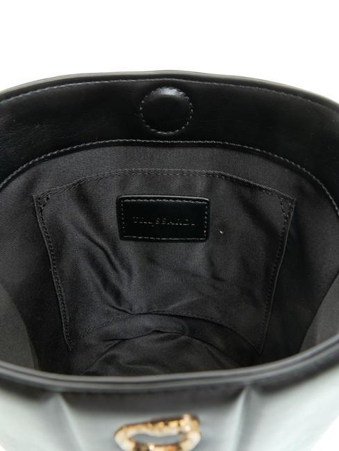 DUNE BUCKET Geantă găleată cu curea de umăr BLACK - Genți femei