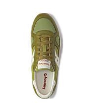 SAUCONY SHADOW ORIGINAL Adidași măsliniu/alb - Pantofi unisex - 4
