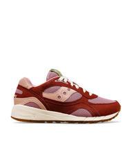 SAUCONY SHADOW 6000 Adidași Burgundia - Pantofi unisex - 2