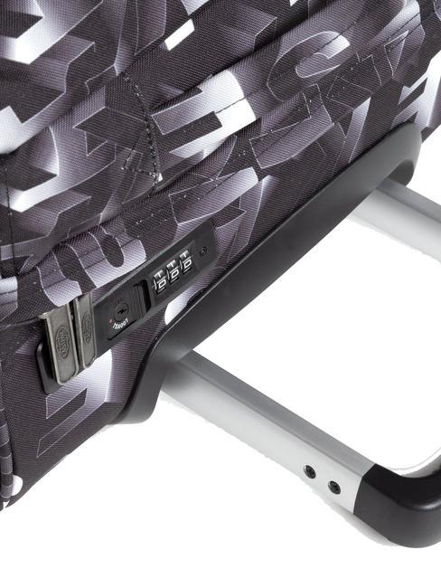 TRANSIT'R S Troller pentru bagaje de mână tip bloc negru - Bagaje de mână