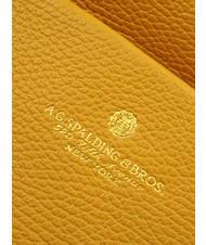SPALDING TIFFANY Rucsac mic din piele muştar - Genți femei - 5
