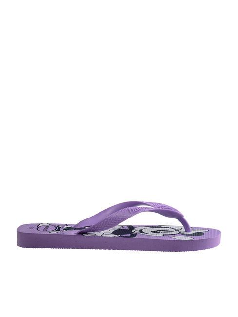 TOP DISNEY Slapi de cauciuc prismă violet - Pantofi femei