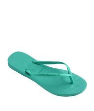 HAVAIANAS flip flops SLIM verde virtual - Pantofi femei - 2
