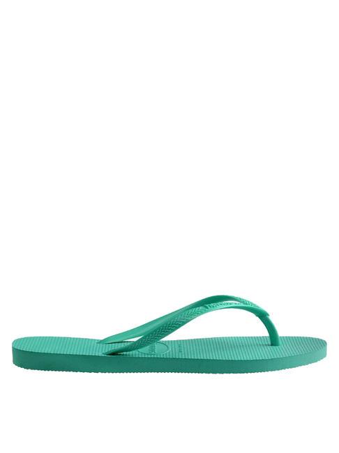 flip flops SLIM verde virtual - Pantofi femei