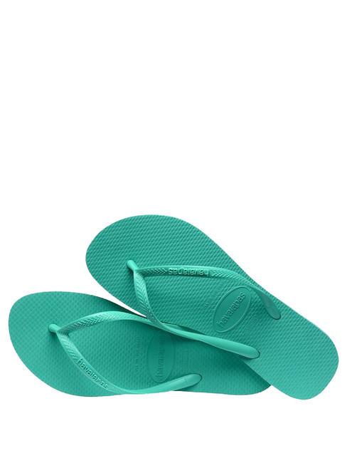 flip flops SLIM verde virtual - Pantofi femei