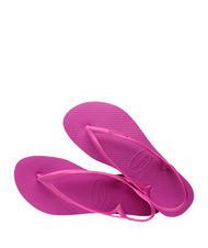 HAVAIANAS SUNNY II Sandale tanga cu curele gumă de trandafir - Pantofi femei - 4