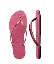 HAVAIANAS YOU GLITTER Papuci flip-flop trandafir de catifea - Pantofi femei - 4