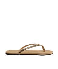 HAVAIANAS YOU GLITTER Papuci flip-flop de aur - Pantofi femei - 3