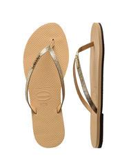 HAVAIANAS YOU GLITTER Papuci flip-flop de aur - Pantofi femei - 4