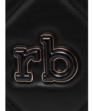 ROCCOBAROCCO DEA Geanta de mana cu curea de umar negru - Genți femei - 4