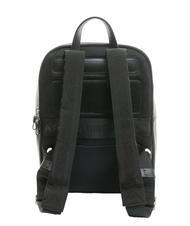 SPALDING ICONIC NEW YORK Rucsac pentru laptop de 15&rdquo;, din piele negru - Rucsacuri pentru laptop - 2