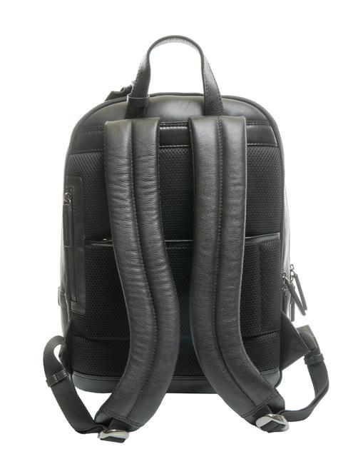 TECH Rucsac mare din piele negru - Rucsacuri pentru laptop