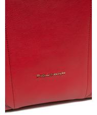 PIQUADRO CIRCLE Rucsac pentru laptop din piele de 14 inchi roșu 3 - Rucsacuri pentru laptop - 4